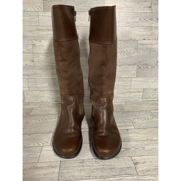 Dansko Delilah‎ Equestrian Riding Tall Boots Brown Size 37 Leather - Picture 2 of 16